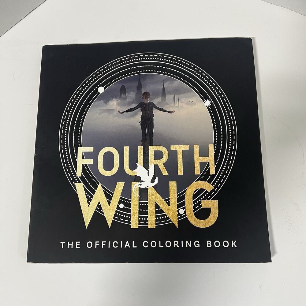 Fourth Wing: The Official Coloring Book by Entangled Paperback / softback Book